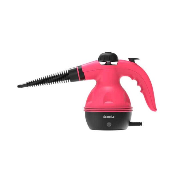 Decakila Steam Cleaner 1000W Tank 320Ml 3Bar High Pressure Steam Multipurpose Handheld Pressurized Steam Cleaner With 9-Piece Accessories For Stain Removal Carpets Curtains Car Seats Keen004P