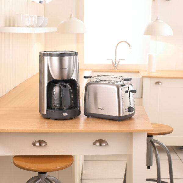 Kenwood Toaster 2 Slots 4 Slice Scene Series 1500W Adjustable Browning Control Stainless Steel Ttm470
