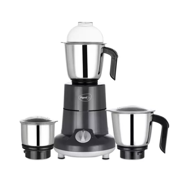 Pigeon Mixer Grinder 750W Stainless Steel Jar Copper Motor ‎Removable Jar Compact Design 1.5L 1.0L 0.4L Jars Especial