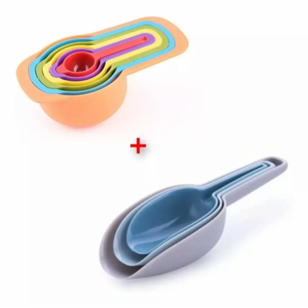 Measuring Spoon 6Pcs And Scoop 3Pcs Set