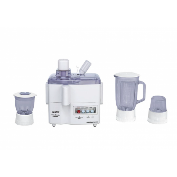 Kodtec Food Processor 4In1 350W 1.5L Blender Chopper Grinder And Juicer Kt-3014-4Fp
