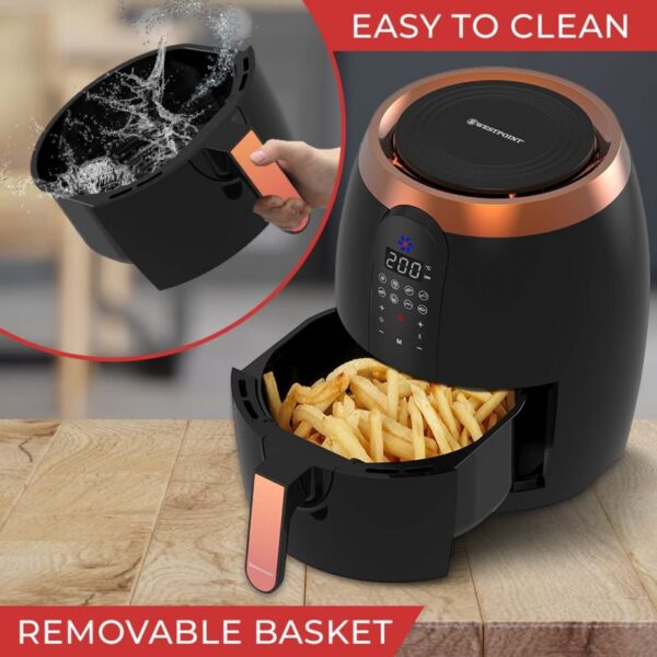 Westpoint Air Fryer With Digital Display 3.5L 1400W Wafy-351422.Dn