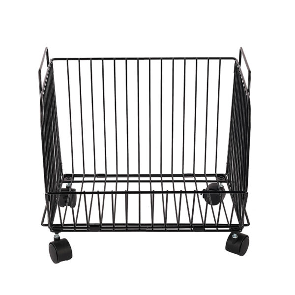 Nadstar Storage Rack Stainless Steel 3 Layers With Wheels Kitchen Standing Storage Rack Hp22-029H