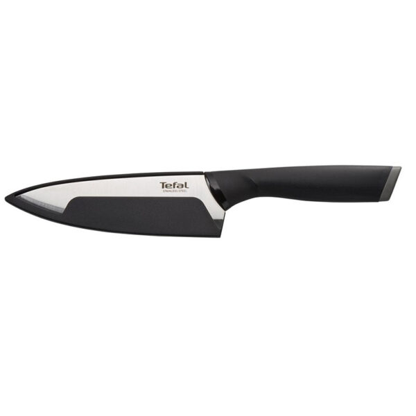 Tefal Comfort Chef Knife 20Cm Ideal For Slicing &Amp; Chopping All Types Of Food High Performance Stainless Steel K2213204