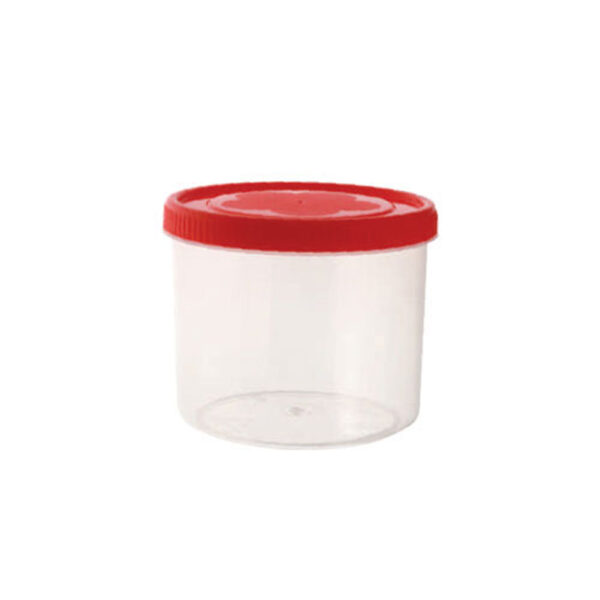 Cello Plastic Container Jar 750Ml Plain (Pack Of 12)