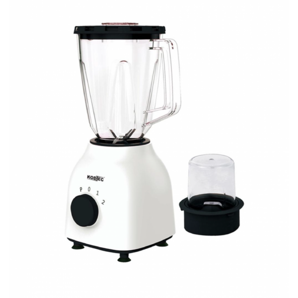 Kodtec Blender 1.5L Plastic Jar With 50Gm Mill 350W Kt-3012Bl