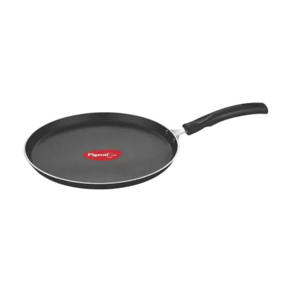 Pigeon Aluminium Non Stick Flat Tawa Forged 27Cm Non Induction Base All Stove Compatible 280 Special
