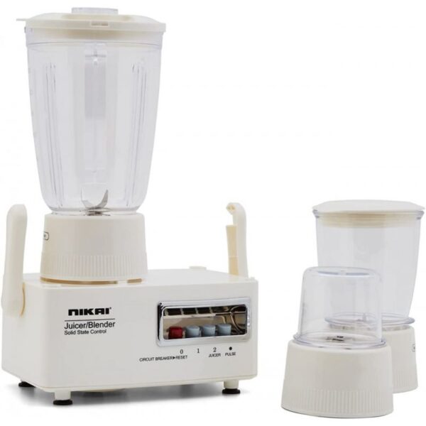 Nikai Juicer And Blender 4In1 300W 1.6L Juicer Blender Meat Chopper Grinder &Amp; Pulse Powerful Motor With Thermostat Nfp1724N