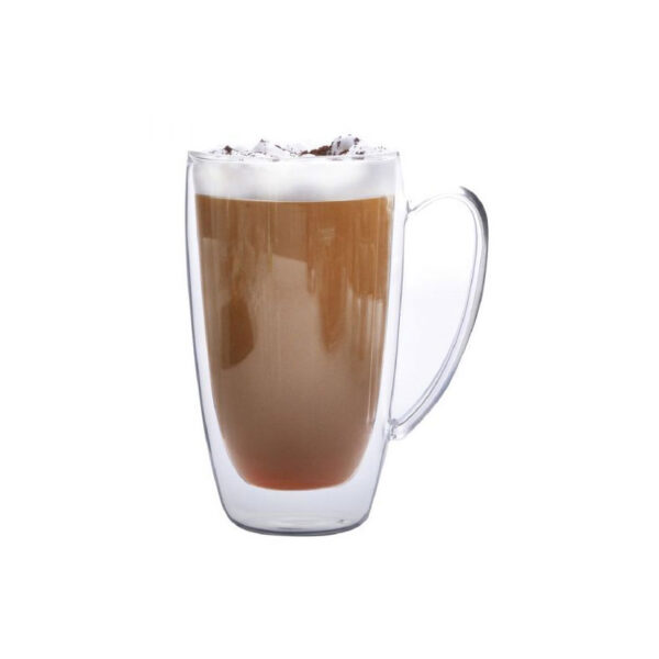 Ocean Mug 6Pcs Doppio 430Ml Double Wall Drink Mug 44A0004