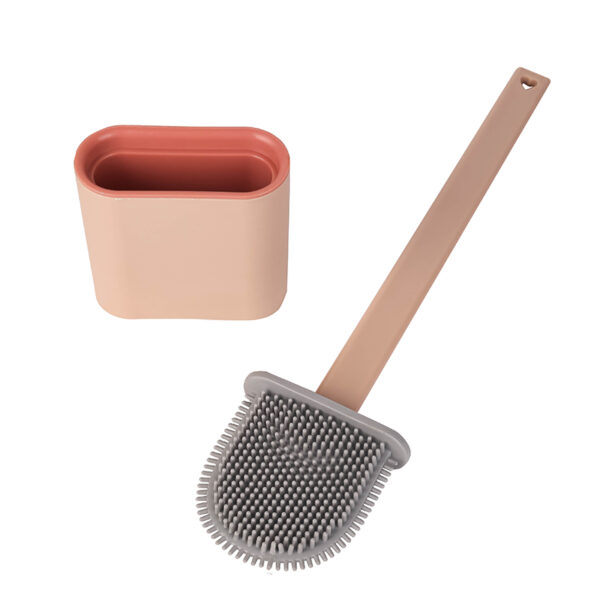 Nadstar Toilet Brush Silicone With Holder 6655