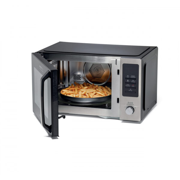 Kenwood Microwave Oven 30L + Air Fryer + Grill + Convection 1000W 4-In-1 Preset Programs 19 Digital Display 5 Power Levels Defrost Function 95 Minutes Timer  Clock Function Mwa30.000Bk