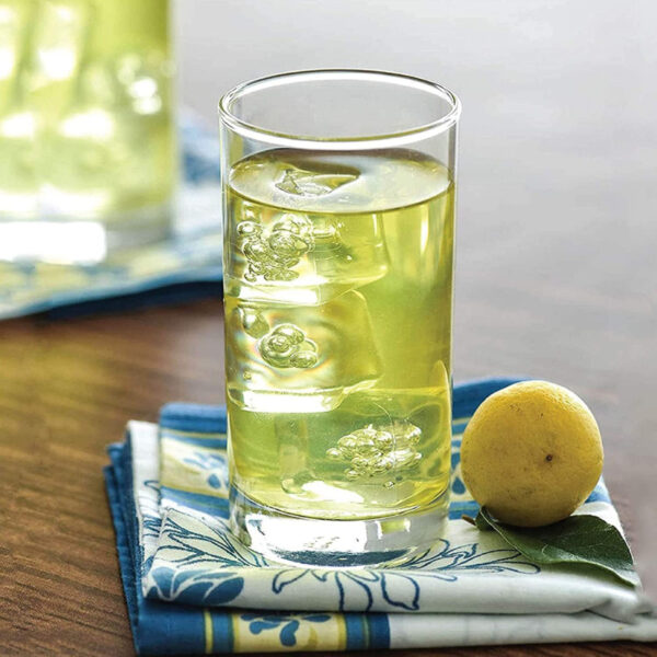 Ocean Glass 6Pcs Fin Line Hi Ball 280Ml Drink Tumbler 1B01210