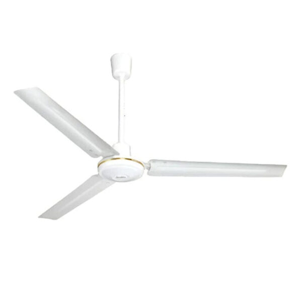 Decakila Ceiling Fan 56&Quot; 3 Blades 70W  Indoor Ceiling Fan Brushed Nickel With Brushed Nickel Steel Blades Kefc076W