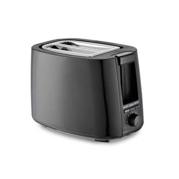 Decakila Toaster 2 Slice 750W Black 7 Toast Variants 7-Setting Browning Control With Removable Crumbs Tray Kets008B