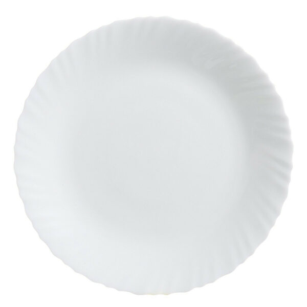 Luminarc Feston White Dinner Plate 27Cm 6Pcs P3978
