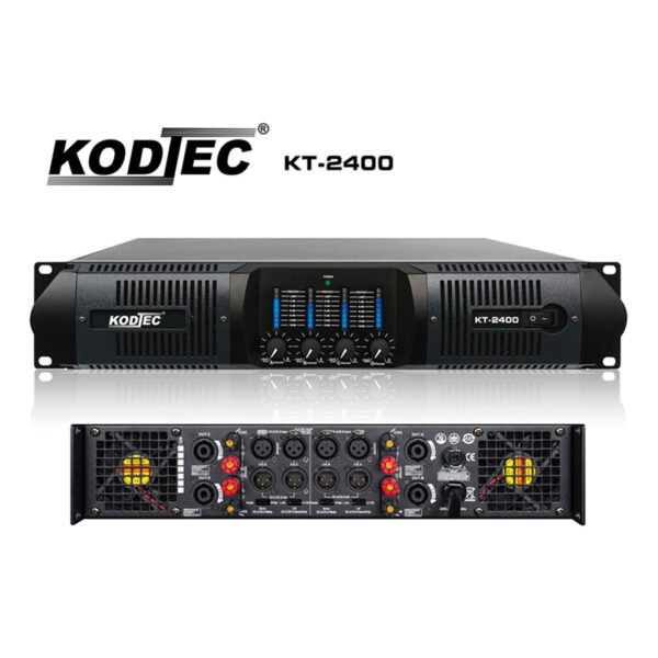 Kodtec Professional Music Power Amplifier Receiver 2400W Kt-2400