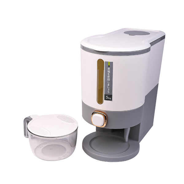 Nadstar Rice Bucket 5Kg Food Grain Storage Container Large Capacity Storage Box 950-2021-5