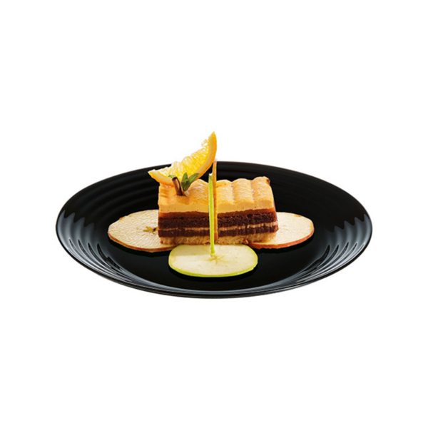 Luminarc Harena Dessert Plate 19Cm 6Pcs Black L7613