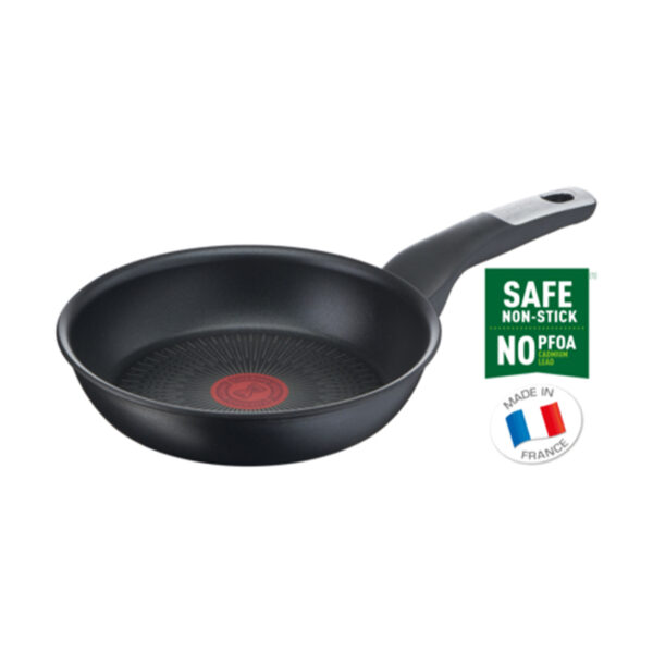 Tefal Unlimited Frypan 30Cm Titanium Non Stick Anti Scratch All Hobs Safe Non Stick G6 Unlimited Cast Aluminum G2550702