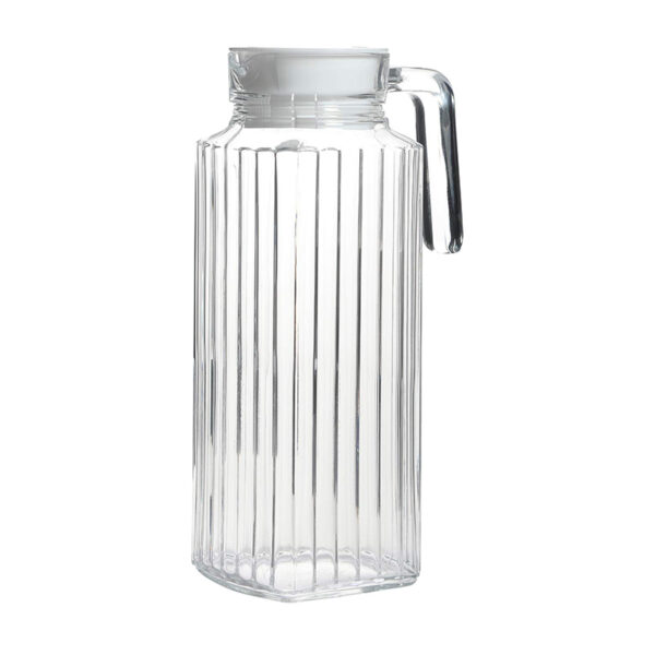 Luminarc Jug Quadro Fridge 1.3L With White Lid L9918