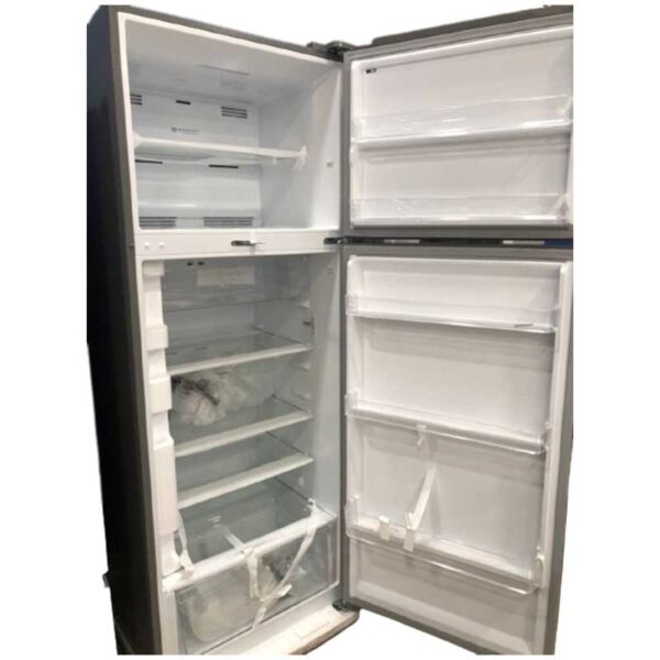 Westpoint Refrigerator 463L No Frost Glass Shelves 2 Doors Inox Wnmn-5121.Ei
