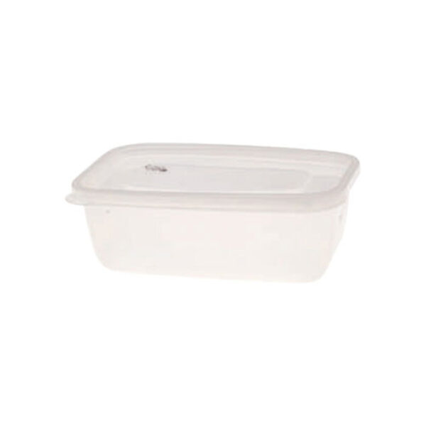Cello Plastic Container Party 950Ml Multi Color Lid 200 X 150 X 80Mm (Pack Of 12)