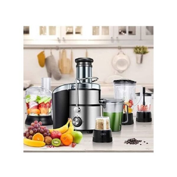 Sokany Food Processor 6In1 Juicer Blender Mincer And Miller 1000W