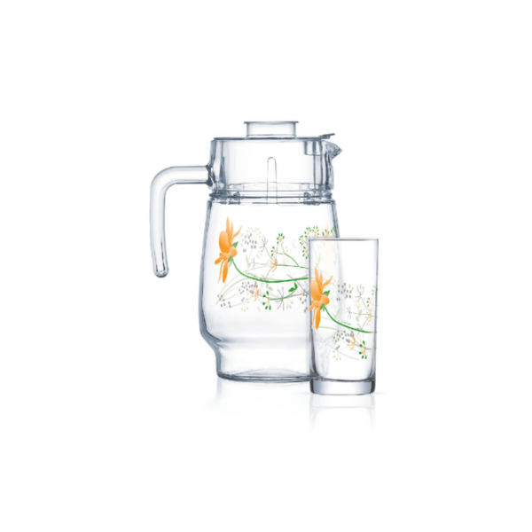Luminarc Ziva Peach 7Pc Water Set V1302