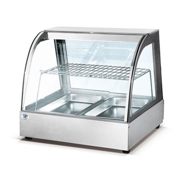 Nadstar Glass Warming Show Case Curved ( 2 Pan) - Hw-838