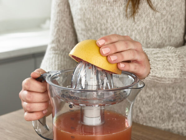 Kenwood Citrus Juicer 40W Juice Extractor With 1L Transparent Juice Jug Dust Cover 2 Way Rotation Cord Storage For Home Office Restaurant &Amp; Cafeteria Je280A