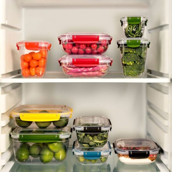 Dunya Plastic Container Rectangle 975Ml Master Rectangle 30843