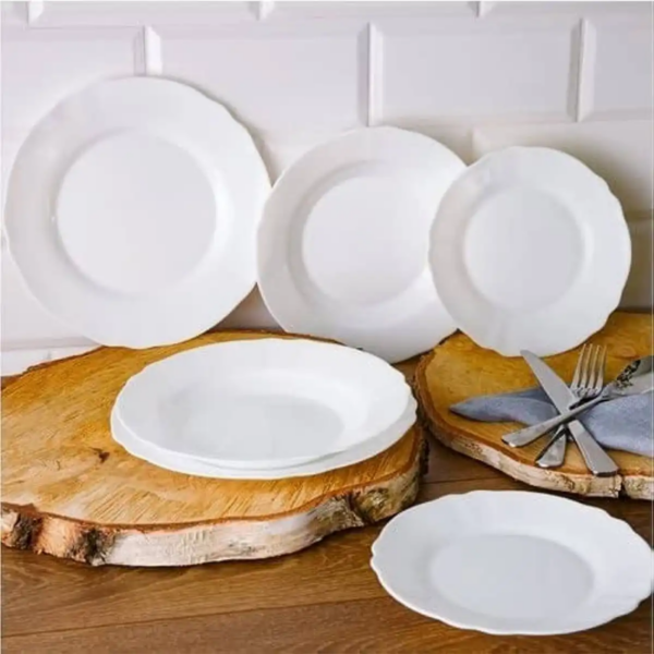 Luminarc Louis Xv Soup Plate 23Cm V0722 6Pcs Set