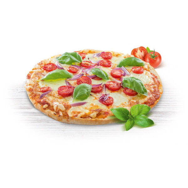 Tefal Easy Grip Pizza Pan Round 34 Cm Carbon Steel Easy Handling Large Handles Non-Stick Coating Easy Release Easy Cleaning Dark Grey J1629045