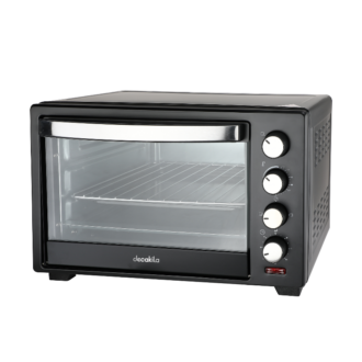 Decakila Toaster Oven 38L 1600W 2 in 1 Adjustable Temperature Control  Wider Range 100-230 Degree C  60 Minutes Timer KEEV010B