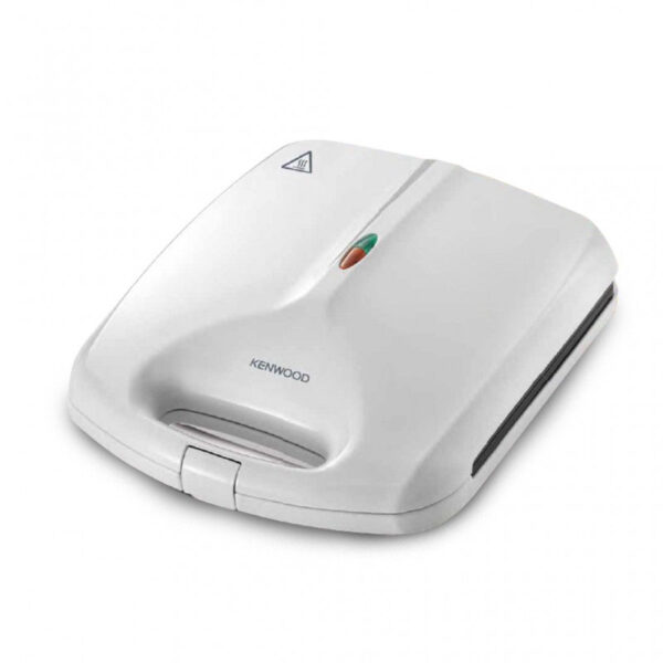 Kenwood Sandwich Maker 1200W 4 Slice Non-Stick Fixed Griddle Plates  Smp50.000Wh