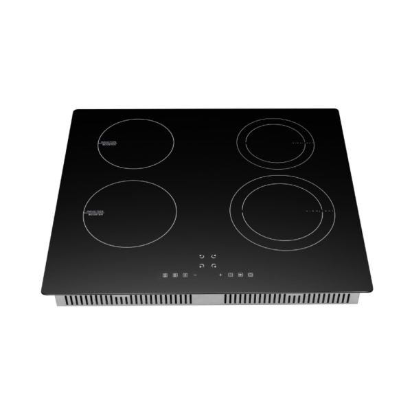Homebase Built In Cooker 2 Induction 2 Ceramic Plates Glass Top Hb-Qb4009