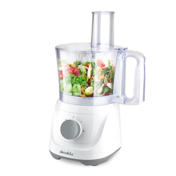 Decakila Food Processor Cordless 1.25L Led Display 250W Chopping Slicing &Amp; Cutting Stainless Steel Blades Kemg027B