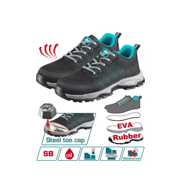 Total Safety Boot Sb With Safety Toecap, Prevents Hydrolysis Tsp206Sb
