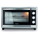 Kenwood 56L Toaster Oven Toaster Grill Large Capacity Double Glass Door Multifunctional With Rotisserie And Convection Function For Grilling Silver Stainless Steel MOM56.000SS