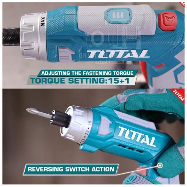 Total Lithium-Ion Screwdriver Tsdli0801