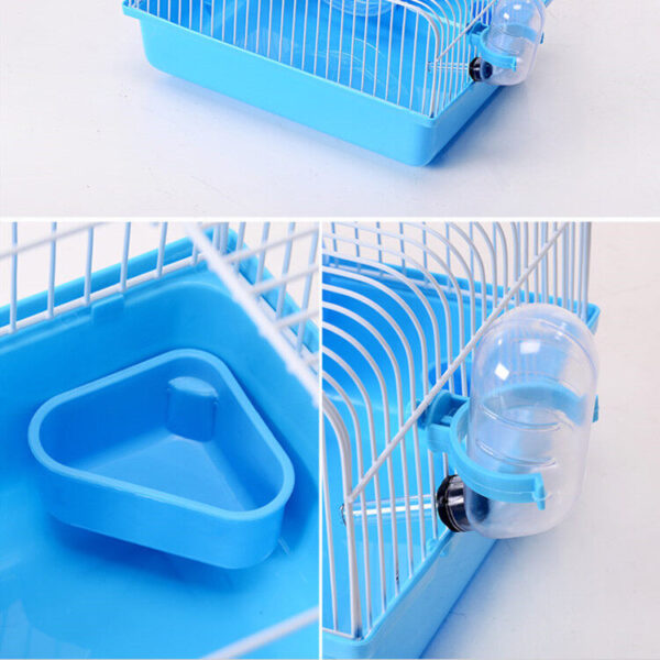 Pv Portable Hamster Cage/Small Pets With Accessories