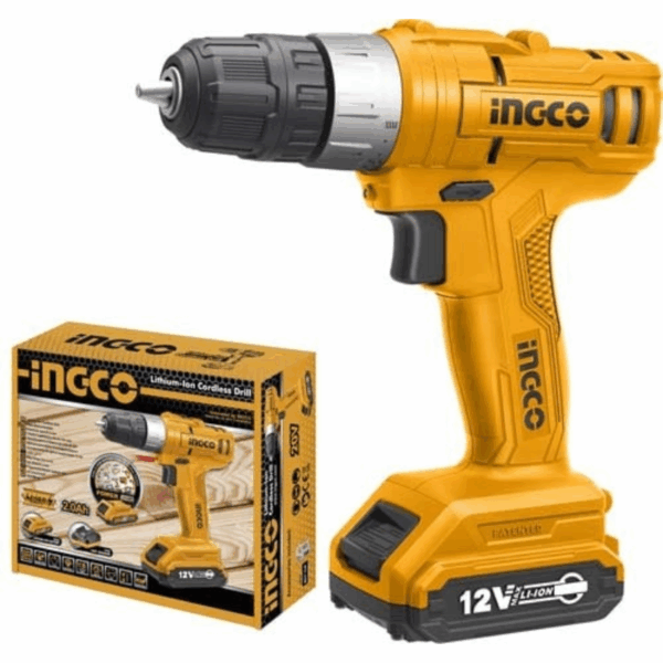 Ingco Lithium-Ion Cordless Drill 12V Cdli1211