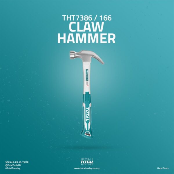 Total Claw Hammer 220G Tht7386