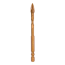 Total Drill Bit for Glass & Tile Cross Tool Head 10 x 85mm Titanium Plated TACG201012