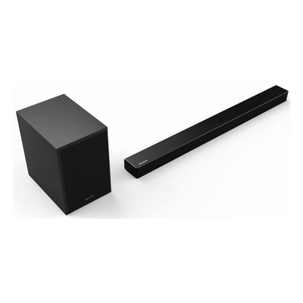 Hisense Home Theatre 2.1Ch 280W Dolby Atmos With Wireless Subwoofer, Powerful Bass Effect, Surround Sound, Ai, Ezplay, 4K Hdr Pass Through Ax2107G