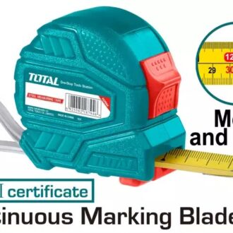 Total Steel Measuring Tape 5m x 25mm TMT126352