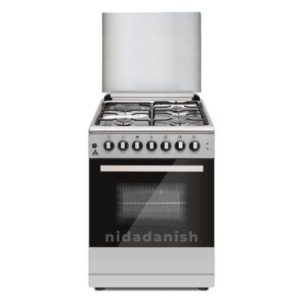 Delta Cookers 60X60 Electric Oven &Amp; Grill 3Gas &Amp; 1Elec Burner Inox Dgc-6031.I