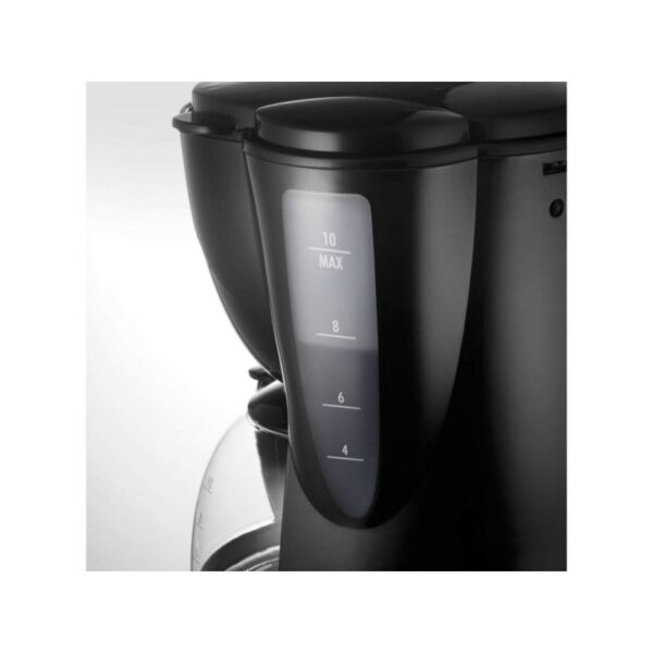 De'Longhi Drip Coffee Maker 1.7L 1000W Black Filter Coffee Machine 10 Cups Plastic Body Icm2.1B