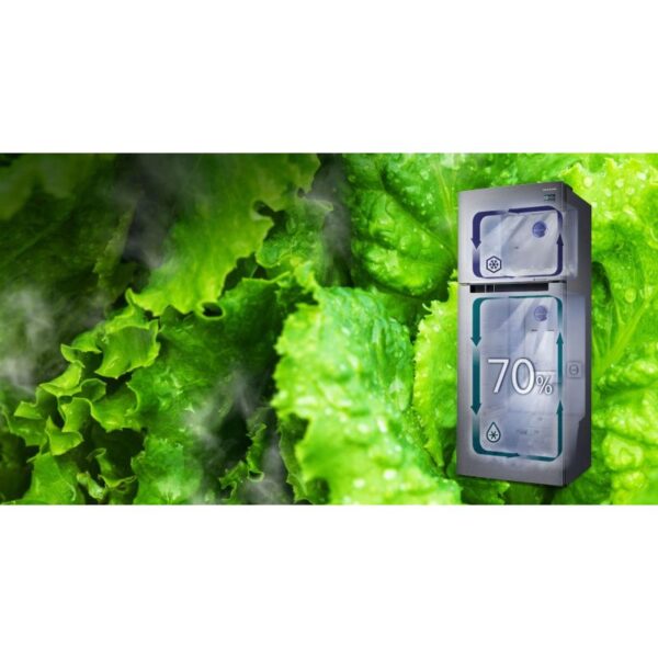 Samsung Refrigerator 363L Top Freezer, Digital Inverter, Twin Cooling Plus, Tmf, Dit, Air Hygienically, Led Lighting, Inox Rt44K5552S8/Rt35K5552S8