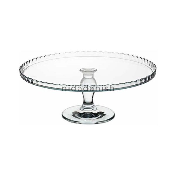 Pasabahce Patisserie Footed Plate Decor 13&Quot; 95117
